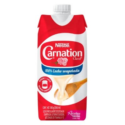 Imagen de Leche Evaporada Carnation Clavel Tetra 360 GRS