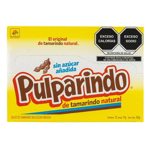 Imagen de Dulce Pulparindo Sin Azucar  20 PZS
