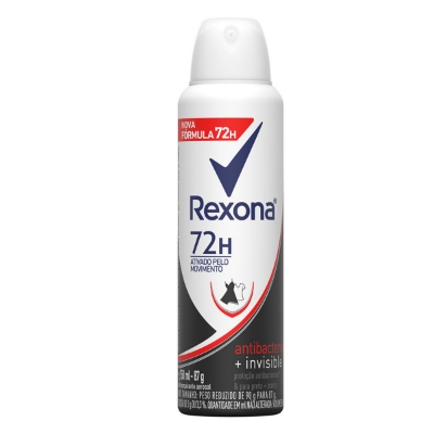 Imagen de Desodorante Rexona Antibacterial Invisible En Aerosol Para Mujer 150 MLL