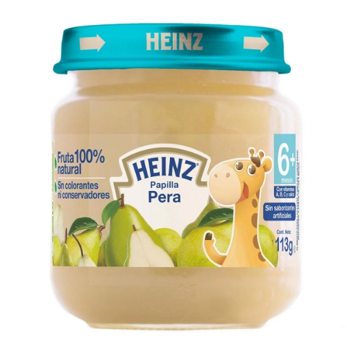 Imagen de Papilla Heinz Pera 113 GRS