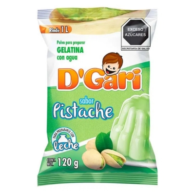 Imagen de Gelatina De Leche D'Gari Pistache 120 GRS