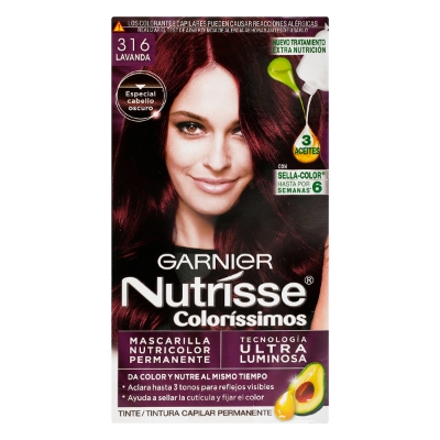 Imagen de Tinte Nutrisse Tono 316 Lavanda 1 PZS