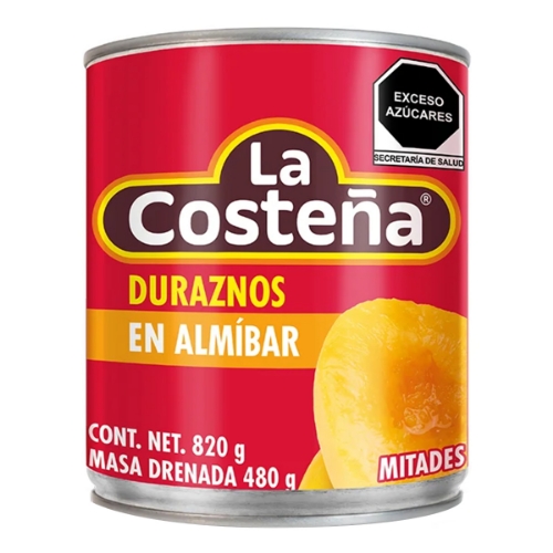 Imagen de Durazno En Mitades La Costeña  820 GRS