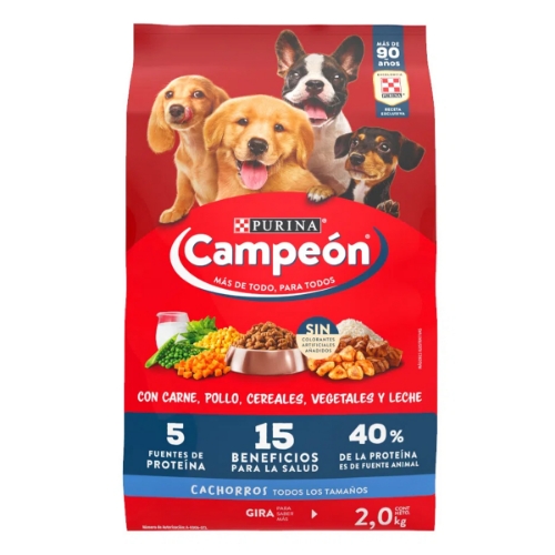 Imagen de Croquetas Campeón Cachorro  2 KGS
