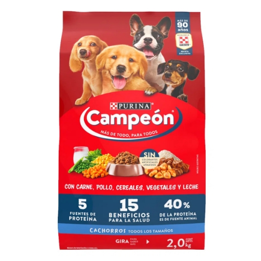 Imagen de Croquetas Campeón Cachorro  2 KGS