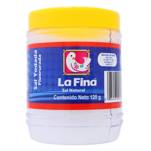 Imagen de Sal La Fina Refinada Salero 120 GRS