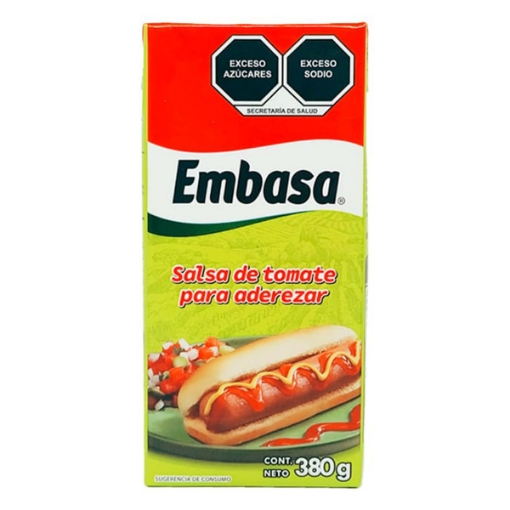 Imagen de Catsup Embasa Tetra  380 GRS