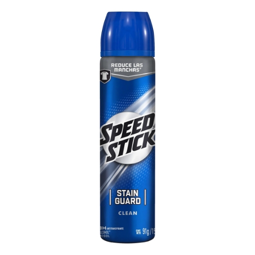 Imagen de Desodorante Speed Stick Stainguard En Aerosol Para Caballero  150 MLL