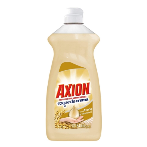 Imagen de Detergente Líquido Axión Toques De Crema Con Avena  640 MLL