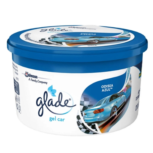 Imagen de Aromatizante Glade En Gel Para Auto Odisea Azul  70 GRS