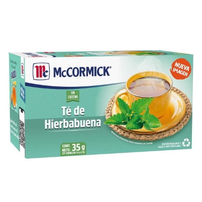 Imagen de Té Mccormick Hierbabuena 25 PZS