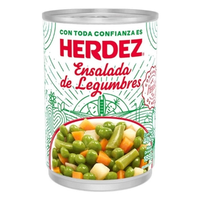 Imagen de Ensalada Herdez Legumbres 400 GRS