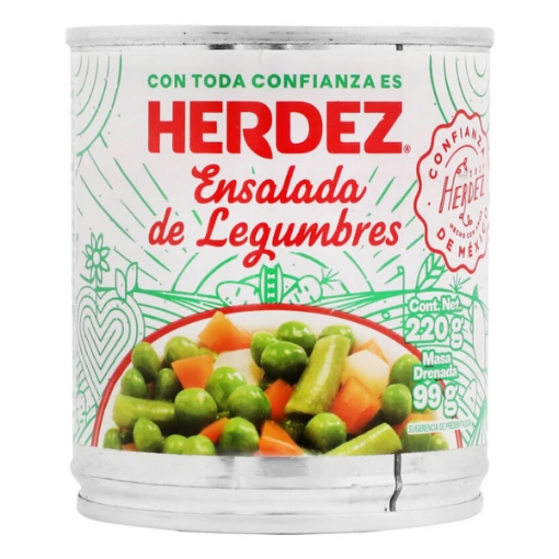 Imagen de Ensalada Herdez Legumbres  220 GRS