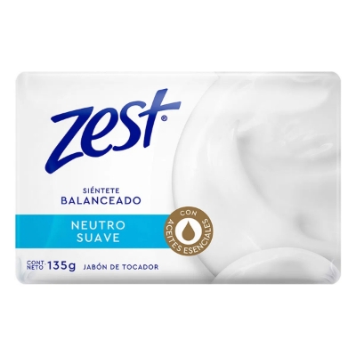 Imagen de Jabon De Tocador Zest Neutro 135 GRS