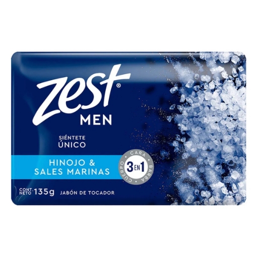 Imagen de Jabon De Tocador Zest Men  135 GRS