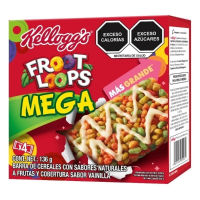 Imagen de Barra Kellogg'S Mega Froot Loops 34 GRS