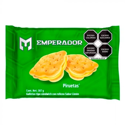 Imagen de Galletas Gamesa Emperador Piruetas 307 GRS