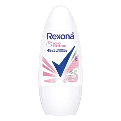 Imagen de Desodorante Rexona Antibacterial Aclarado Perfecto Roll On Para Mujer 50 MLL