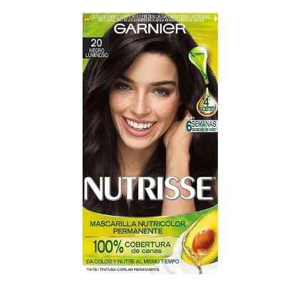 Imagen de Tinte Garnier Nutrisse 20 Grosella Negra 1 PZS