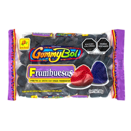 Imagen de Gomitas Frambuesas La Rosa  500 GRS