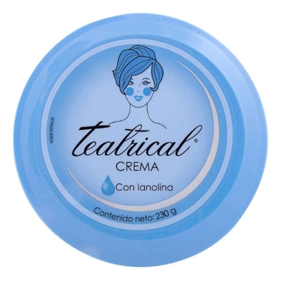 Imagen de Crema Teatrical Azul Lanolina 230 GRS