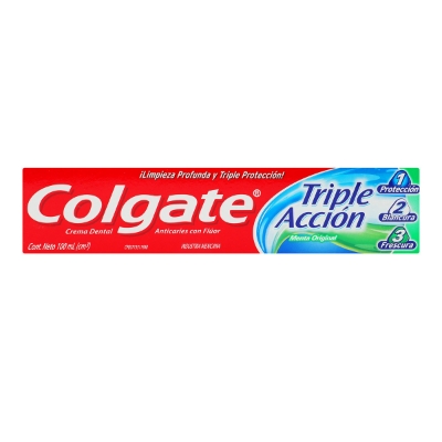 Imagen de PAST DENT COLGATE TRIPLE ACCION100 MLL