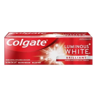 Imagen de Pasta Dental Colgate Luminous White 22 MLL