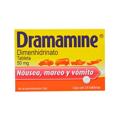 Imagen de Medicamento Dramamine 24 PZS