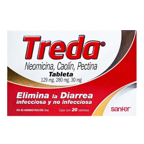 Imagen de Treda Tabletas  20 PZS