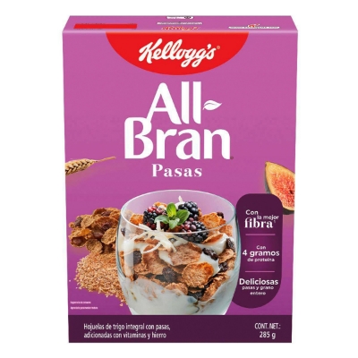 Imagen de Cereal Kellogg'S Allbran Pasas 285 GRS