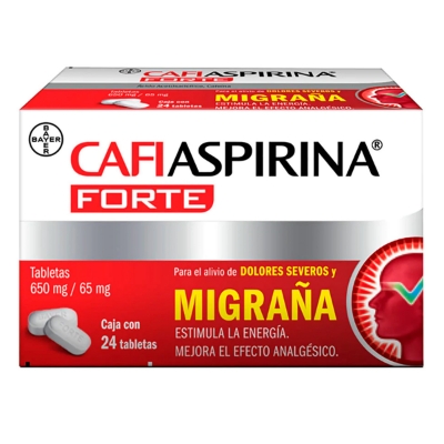 Imagen de Cafiaspirina Forte 24 PZS