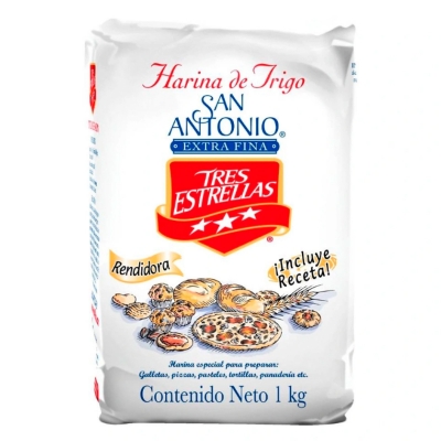 Imagen de Harina De Trigo San Antonio 1 KGS