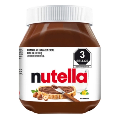 Imagen de Crema De Avellana Nutella 200 GRS