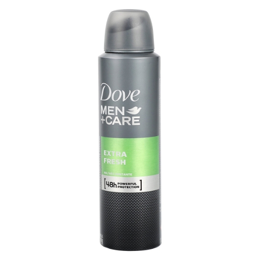 Imagen de Desodorante Dove Care Extra Fresh Hombre Aerosol  150 MLL