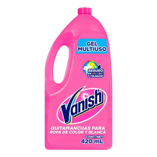 Imagen de Quitamanchas En Gel Vanish Rosa 420 MLL