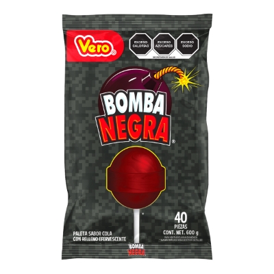 Imagen de Paleta Vero Bomba Negra 40 PZS