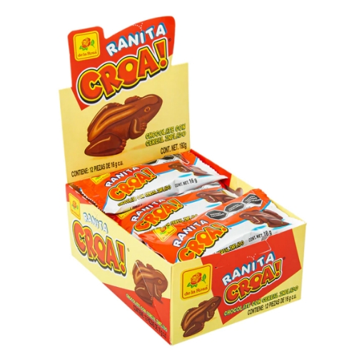 Imagen de Chocolate Ranita Croa Caja  12 PZS