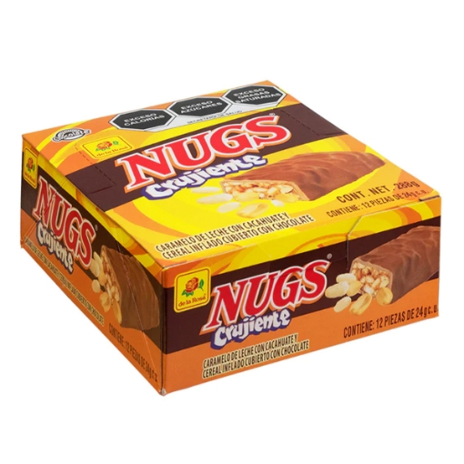 Imagen de Chocolate Nugs Crujiente La Rosa  12 PZS