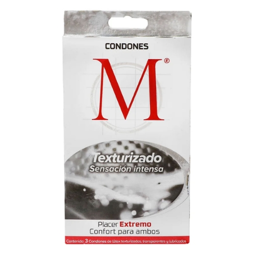 Imagen de Condón M Texturizado 3 PZS