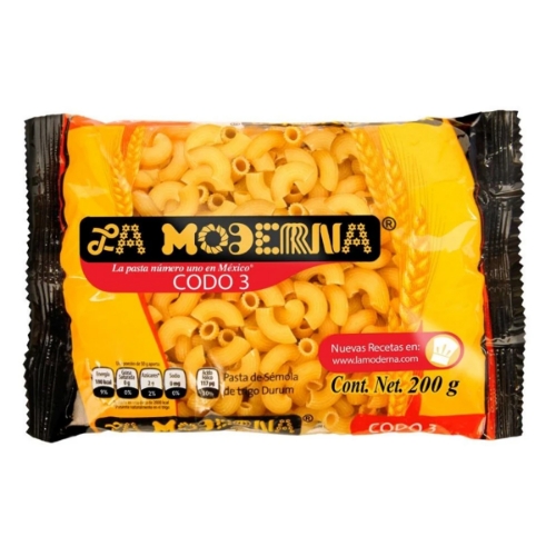 Imagen de Sopa La Moderna Codo N3 200 GRS
