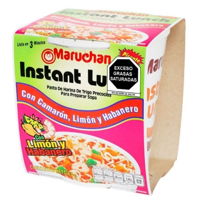 Imagen de Sopa Instantanea Maruchan Camaron Habanero 1 PZS