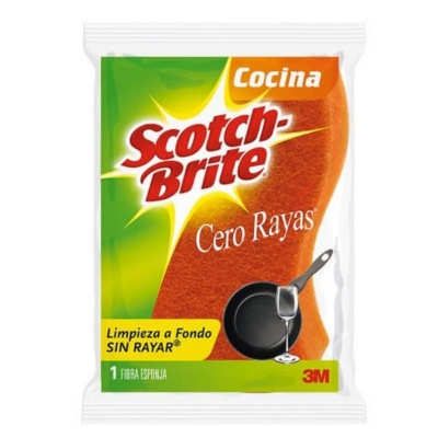 Imagen de Fibra Scotch Brite Cocina Cero Rayas 1 PZS