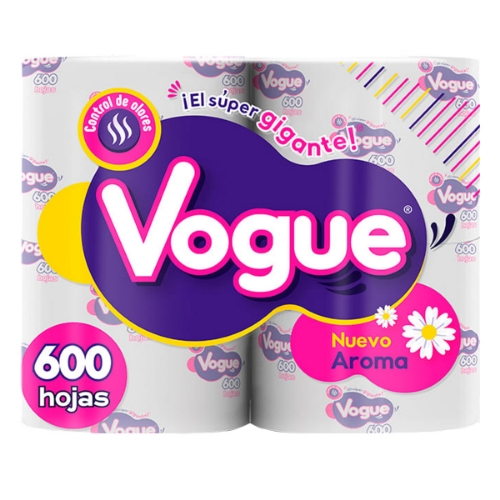 Imagen de Higienico Vogue Gigante Manzanilla  4 PZS