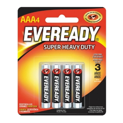 Imagen de Exhibidor Pila Eveready Aaa 4 PZS