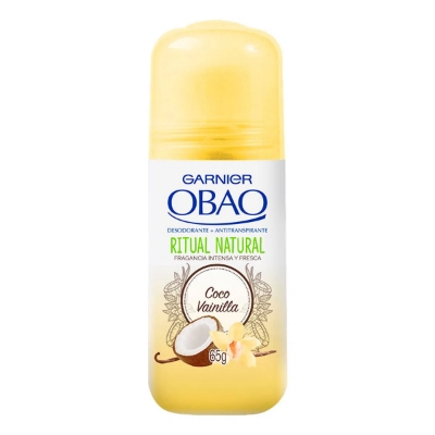 Imagen de Desodorante Garnier Obao Coco Vainilla Mujer Roll-On 65 GRS