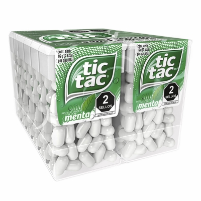 Imagen de Pastilla Tic Tac Menta 12 PZS