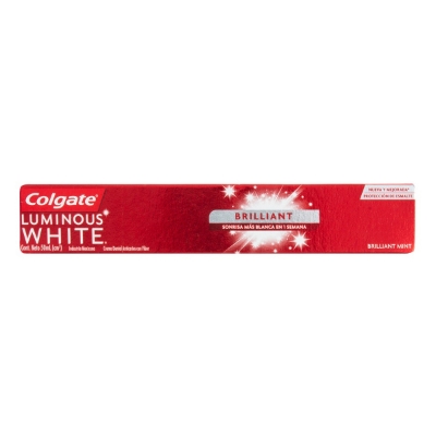 Imagen de Crema Dental Colgate Luminous White 50 MLL