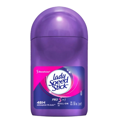 Imagen de Desodorante Lady Speed Stick Pro 5 En 1 Mujer Roll On 50 MLL