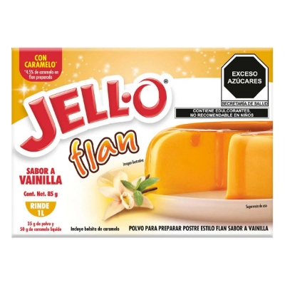 Imagen de Flan Jell O Con Caramelo 35 GRS