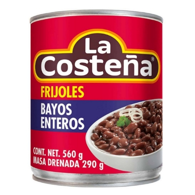 Imagen de Frijol La Costeña Bayos Enteros 560 GRS